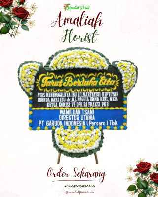 Papan Bunga Duka di Jombang Wetan