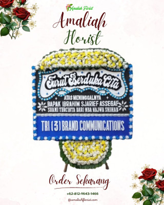 Papan Bunga Duka di Jombang Wetan