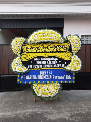 Papan Bunga Duka di Jombang Wetan